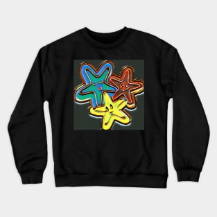 Graffiti Star Crewneck Sweatshirt